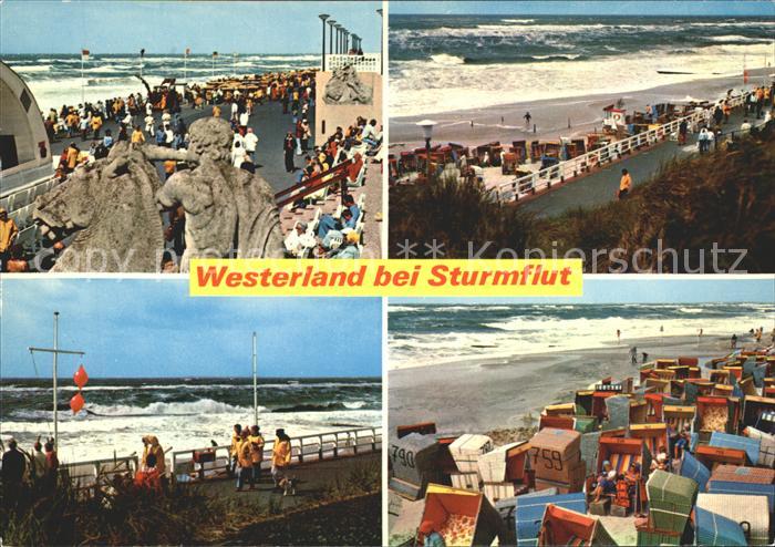 Westerland Sylt Promenade Strand