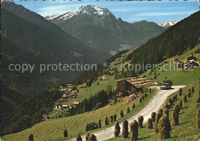 Brandberg Tirol mit Gruenberg