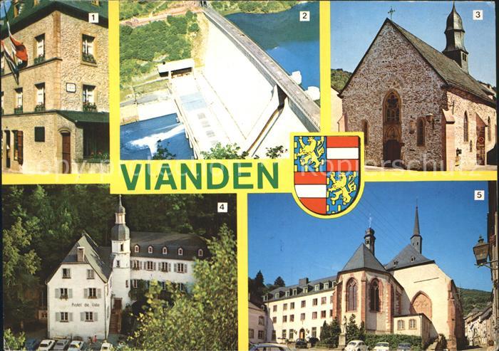 Vianden Musee Victor Hugo Barrage de L Our Hotel de Ville Kirchen