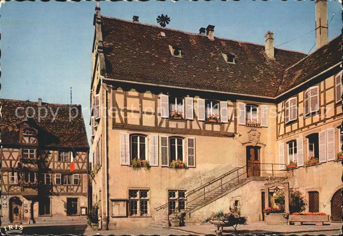 Turckheim Haut Rhin Mairie et Hotel des deux Clefs