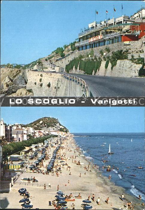 Varigotti Motel Restaurant Lo Scoglio Strand