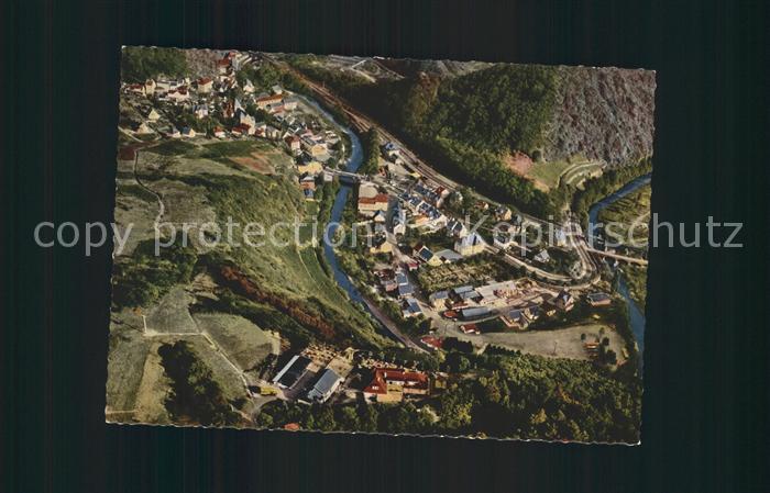 Altenahr Fliegeraufnahme Berghotel Bellevue