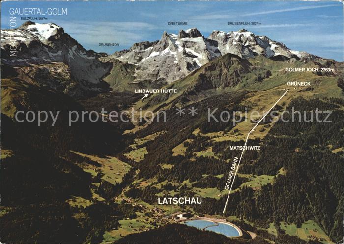 Latschau Tschagguns Gauertal Montafon