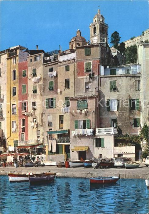 Portovenere Hauser am Wasser