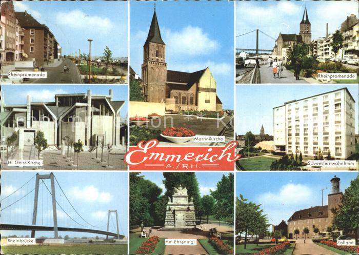 Emmerich Rhein Zollmat Ehrenmal Rheinpromenade