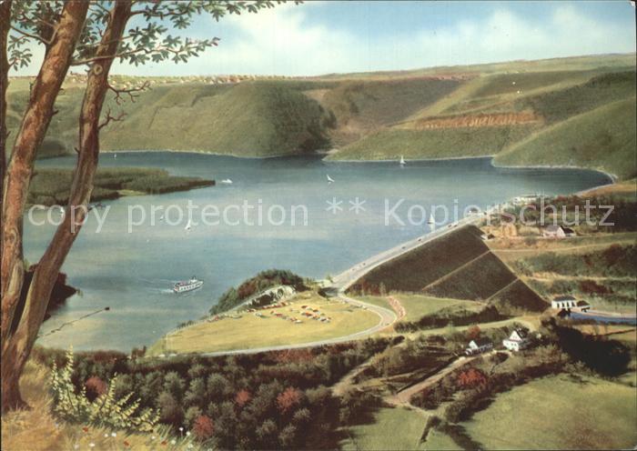 Heimbach Schwammenauel Seehof Fliegeraufnahme Rurtalsperre Schwammenauel