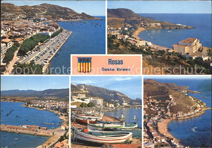 Rosas Costa Brava Cataluna Strande