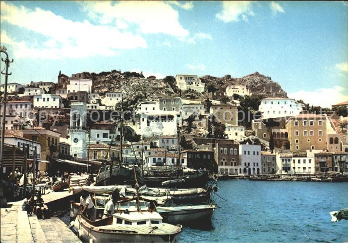 Hydra Greece Hafenpartie