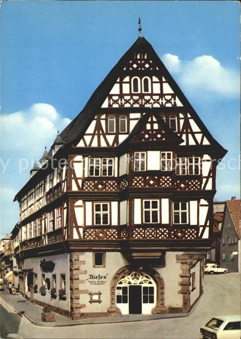 Miltenberg Main Hotel Riesen Fachwerkhaus