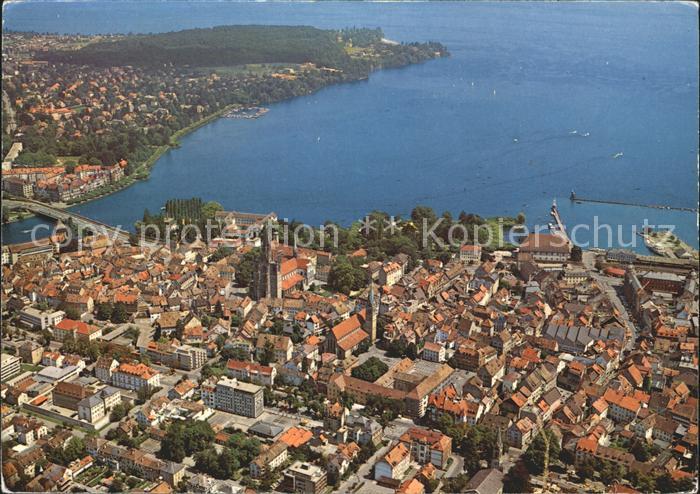 Konstanz Bodensee Fliegeraufnahme