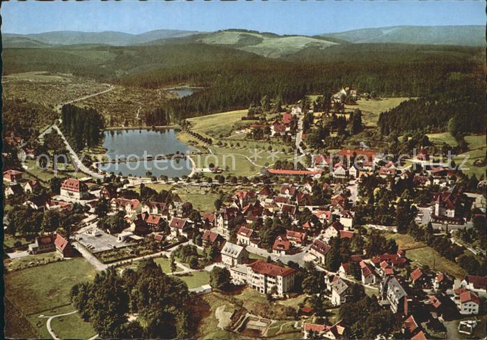Hahnenklee-Bockswiese Harz Fliegeraufnahme
