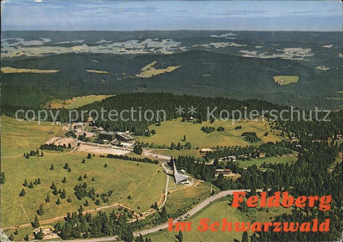 Feldberg Schwarzwald Fliegeraufnahme