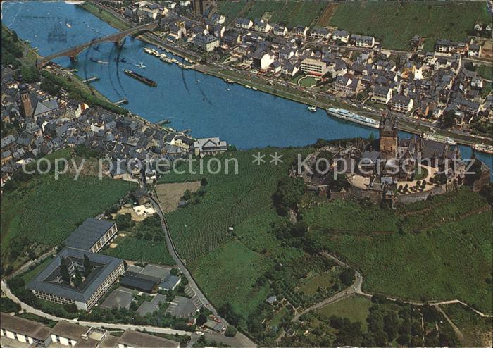 Cochem Mosel Fliegeraufnahme