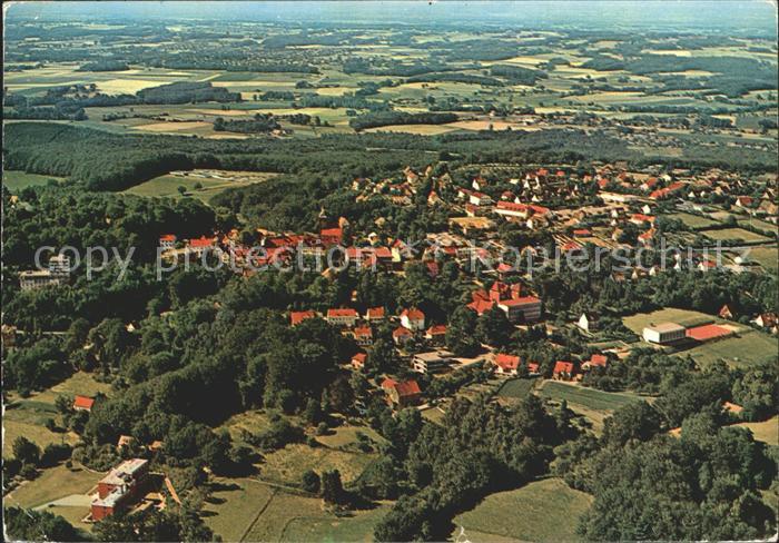 Tecklenburg Steinfurt NRW Fliegeraufnahme