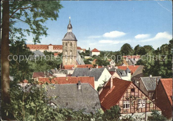 Tecklenburg Steinfurt NRW Blick vom Schlossberg