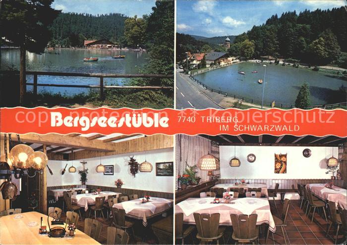Triberg Schwarzwald Bergseestueble Cafe Restaurant