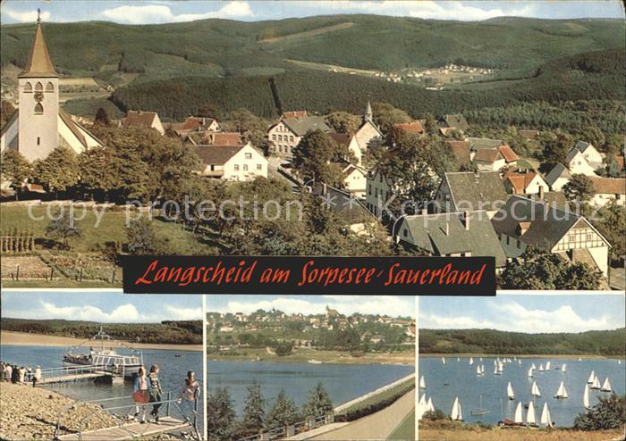 Langscheid Sorpesee am Sorpsee Sorpseetalsperre