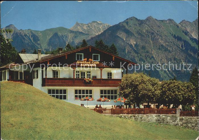 Oberstdorf Gasthof Fremdenheim Schwand Alpenpanorama