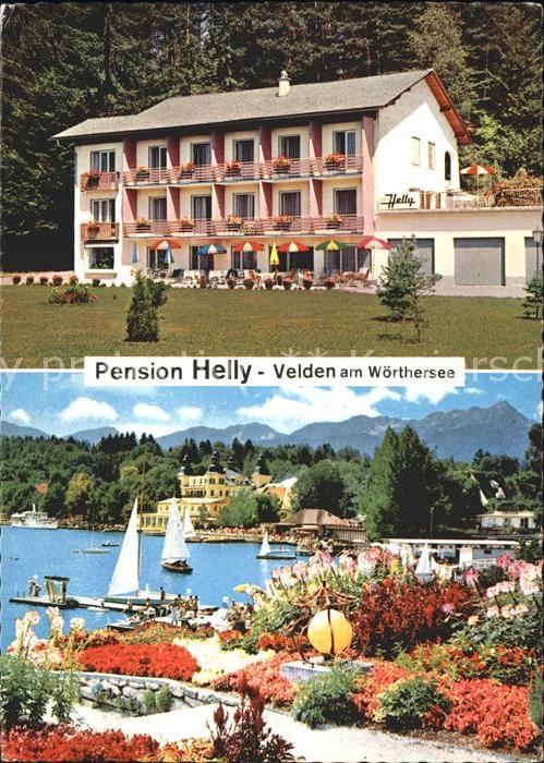 Velden Woerthersee Pension Helly Badesteg Segeln Alpenblick