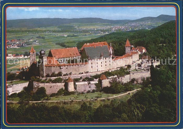 Coburg Bayern Veste Fliegeraufnahme