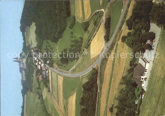 Unnersdorf Berggasthof am Banzer Wald Fliegeraufnahme