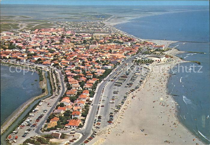 Saintes-Maries-de-la-Mer Vue aerienne