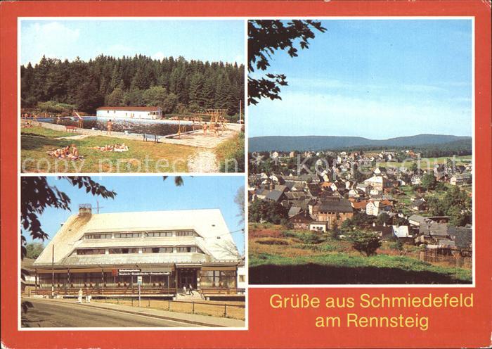 Schmiedefeld Rennsteig Waldbad Crux FDGB Erholungsheim Deutsch Sowjetische Freun
