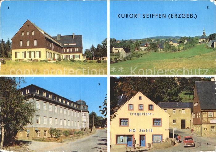 Seiffen Erzgebirge FDGB Erholungsheim Berghof Spielzeugmuseum HO Imbiss Ergberic