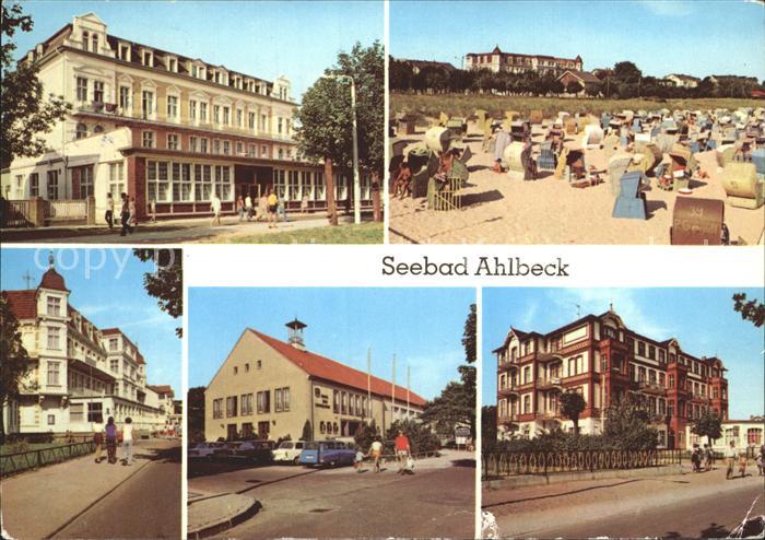 Ahlbeck Ostseebad Ostseehotel Strand FDGB Erholungsheime