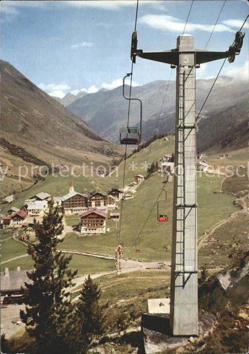 Obergurgl Soelden Tirol Gietscherlift Hohe Mut Alpenpanorama