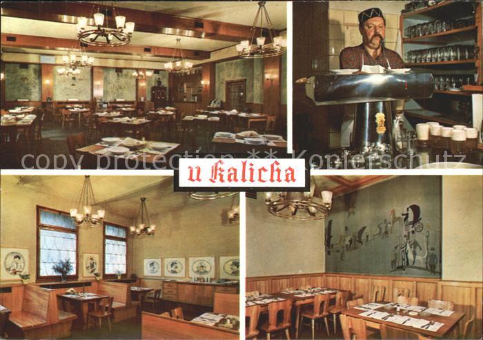 Praha Prahy Prague Restaurace U Kalicha Restaurant