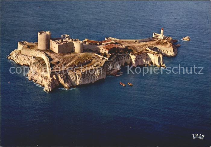 Marseille Bouches-du-Rhone Chateau d If vue aerienne