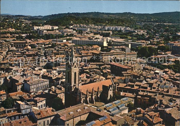 Aix-en-Provence Cite du Roy Rene vue aerienne