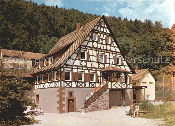 Wildberg Schwarzwald Ferienheim des CVJM Esslingen Fachwerkhaus Luftkurort