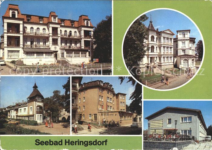 Heringsdorf Ostseebad Usedom FDGB Erholungsheime Ferienheim