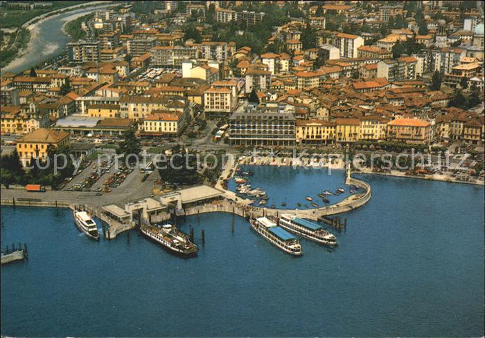 Verbania Porto Lago Maggiore veduta aerea