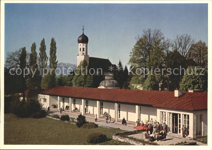 Bad Heilbrunn 800 Jahre Jodbad Trinkhalle Wandelhalle Badehaus Kirche