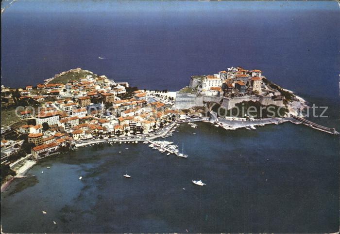 Calvi Citadelle et la Marine vue aerienne