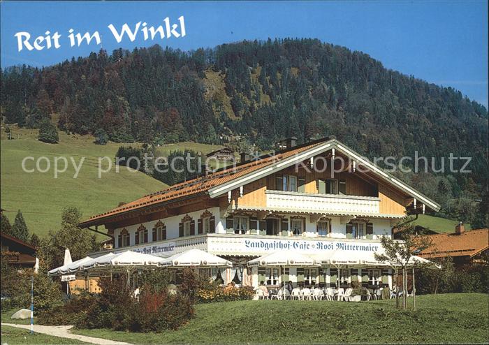 Reit Winkl Landgasthof Cafe Rosi Mittermaier