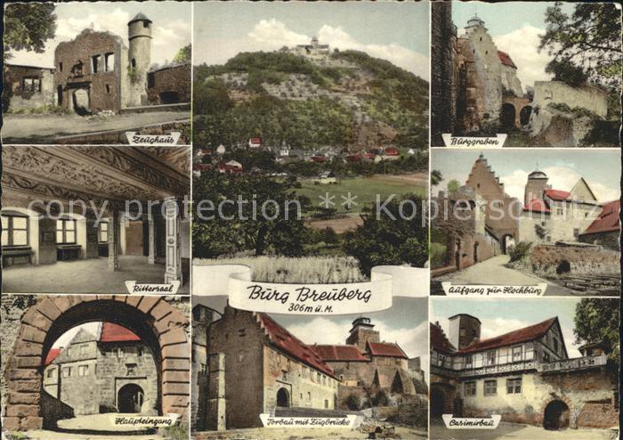 Neustadt Odenwald Burg Breuberg Zeughaus Rittersaal Torbau Zugbruecke Casimirbau