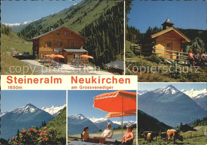 Neukirchen Grossvenediger Gasthof Skihuette Steineralm Alpenpanorama