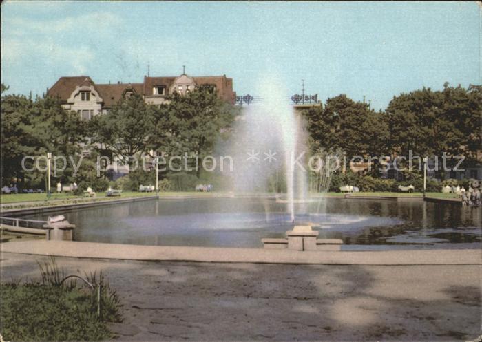 Cottbus Schillerplatz Springbrunnen