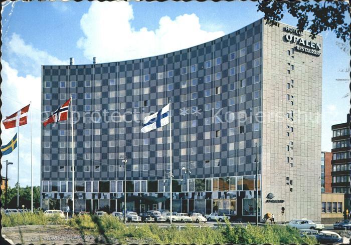 Goeteborg Hotell Opalen Flaggen