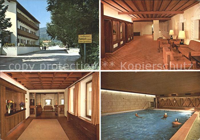 Feilnbach Bad Kursanatorium Diem Foyer Hallenbad