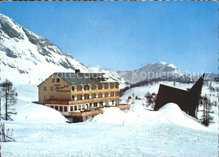 Tauplitzalm Gasthof Pension Berghof Kirchenwirt Winterpanorama