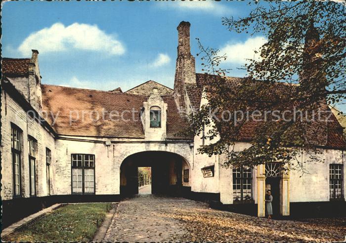 Bruges BRUGGE Belgie Prinselijk Begijnhof Beginenhof