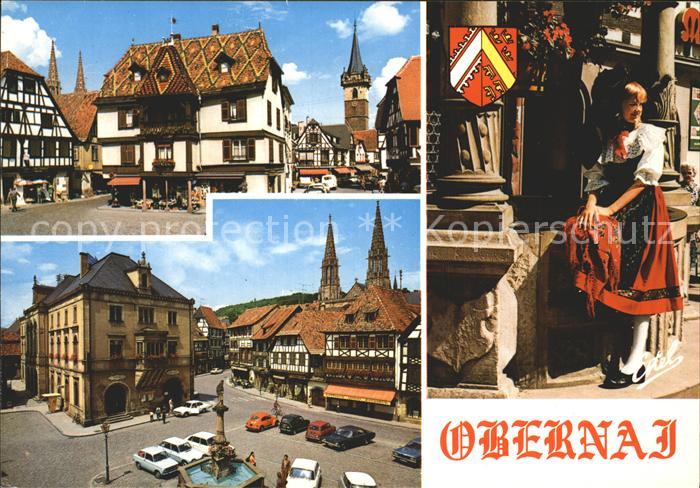 Obernai Bas Rhin Place de l'Etoile Rue Sainte Odile Chap