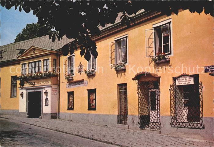 Grinzing Wien Beim Heurigen Gaststaette Restaurant