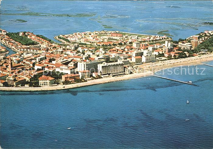 Grado Gorizia Veduta aerea dell isola