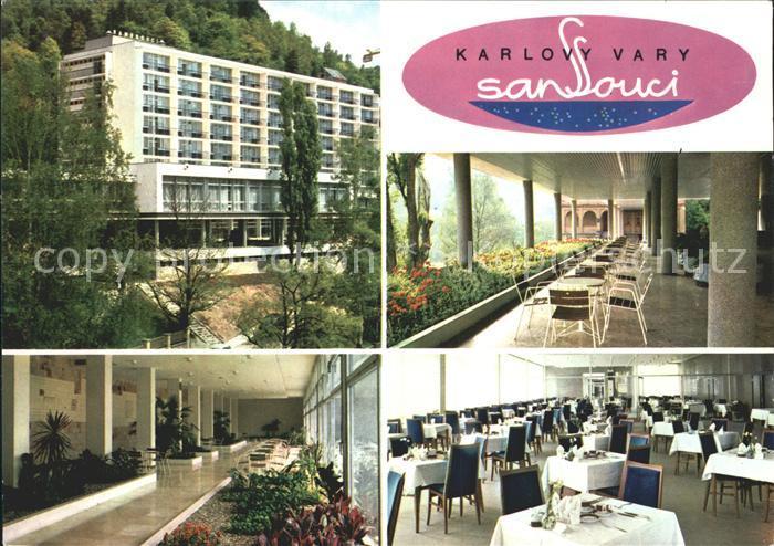 Karlovy Vary Sanatorium Sanssouci Foyer Restaurant